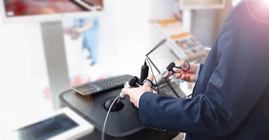 Surgical Robot Control Panel